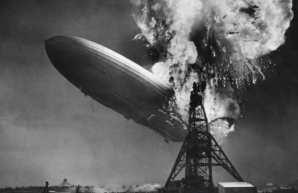 hindenburg airship explosion impact of historic events in photography.