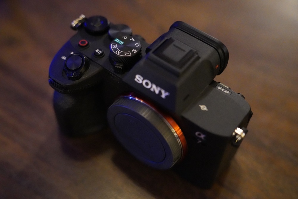 Sony A7IV camera.