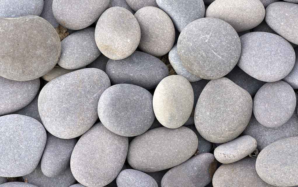 Adobe stock image of gray stones.