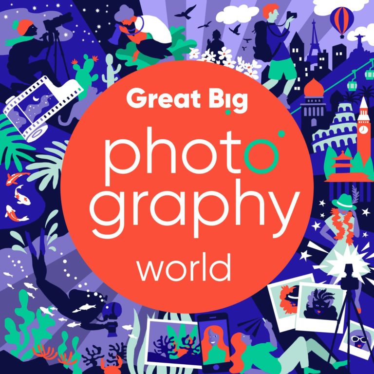 great big photography world podcast artwork