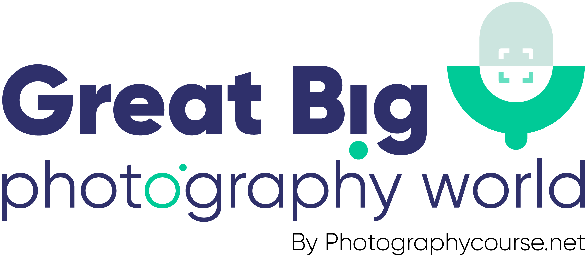 great big photography world logo.
